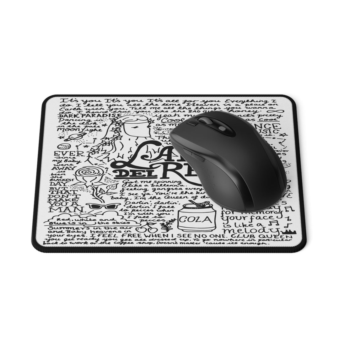 Custom Mouse Pads Lana Del Rey Mouse Pads Nonslip Mouse Etsy