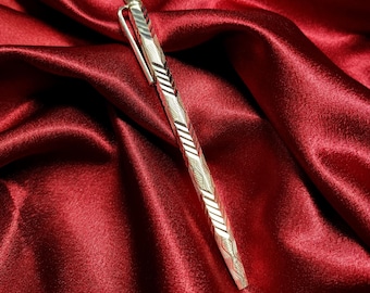 Vintage Italian Sterling Silver Retractable Pen 925 285 VA Ferrari