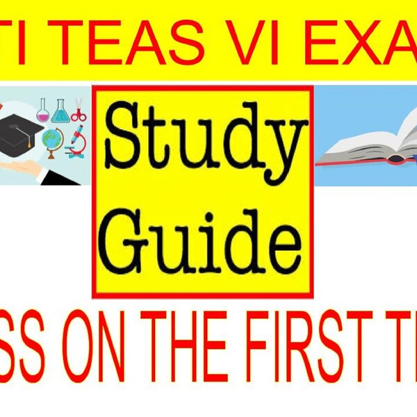 Teas Test Study Guide - Etsy