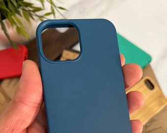 Biodegradable Eco Friendly iPhone 12 Case - Deep Blue