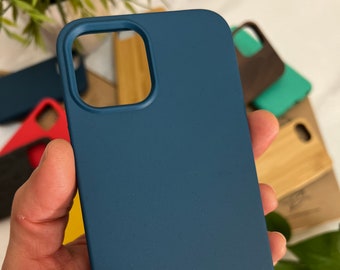 Biodegradable Eco Friendly iPhone 12 Pro Max Case - Deep Blue