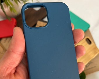 Biodegradable Eco Friendly Case for iPhone 13 Mini - Blue