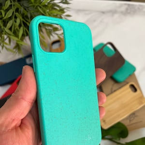 Biodegradable Eco Friendly Case for iPhone 13 Mini - Mint