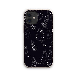 Art Phone Case - 100% Biodegradable - I love cats