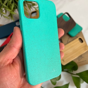 Biodegradable Eco Friendly Case for iPhone 13 - Mint