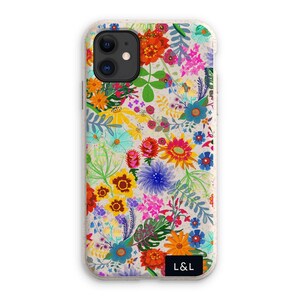 Art Phone Case - 100% Biodegradable - Floral pattern