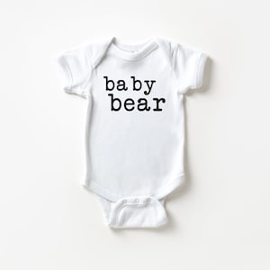 Baby Bear Baby Bodysuit