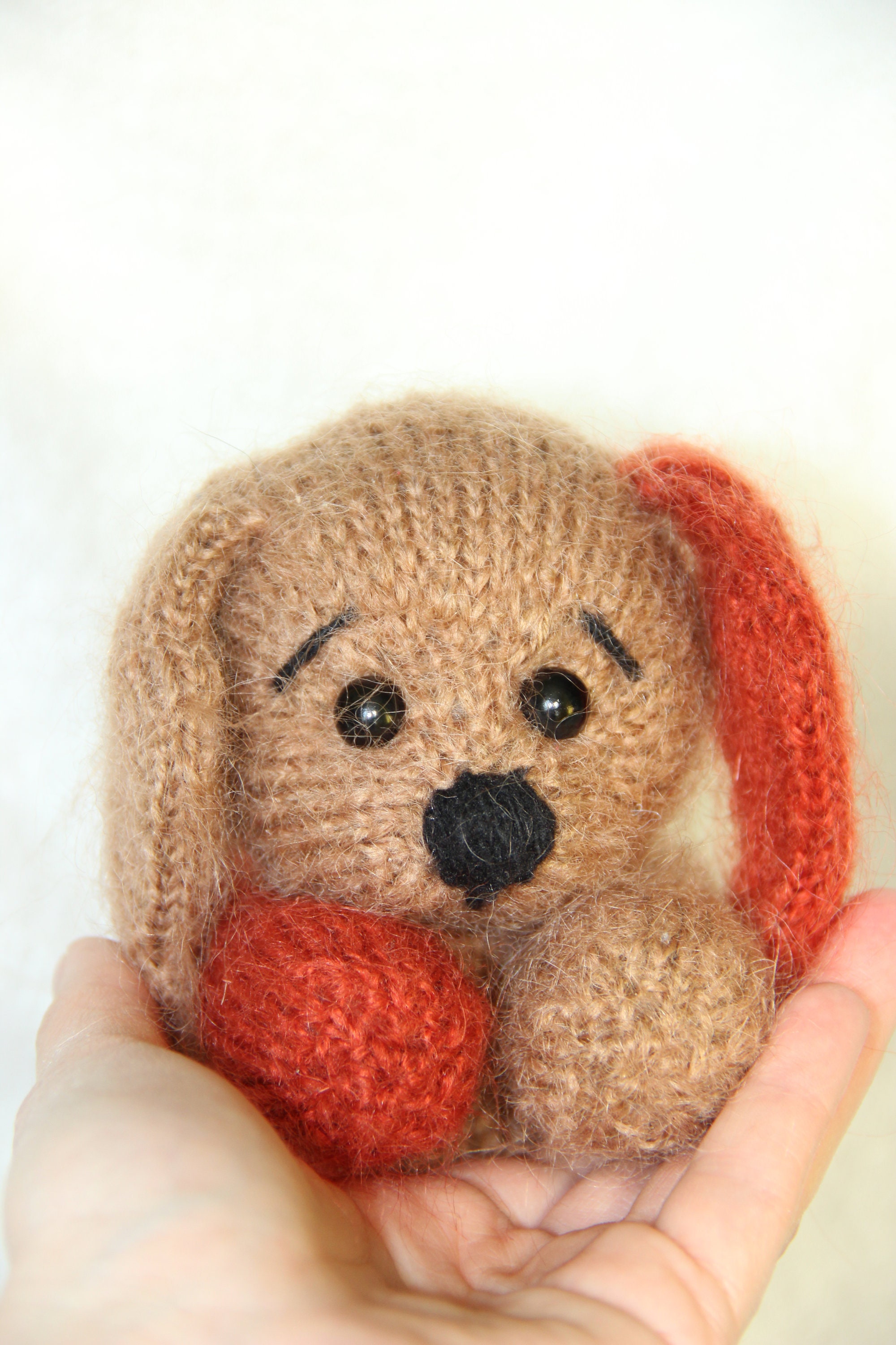 Knitting pattern DOG stuffed animal puppy knitting pattern Etsy