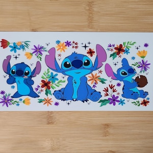 UV DTF summer coconut cup wrap,16 oz cup wrap. ready to apply,ready to use, ready to ship, flower cup wrap, summer cup wrap,gift