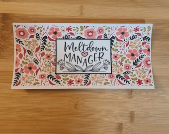 Emballage pour gobelets pour la fête des mères, emballage pour gobelets à fleurs, prêt à poser de 16 oz, emballage pour gobelets pour maman, cadeau de fête des mères