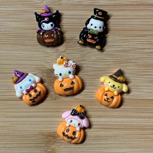 Halloween kawaii flat backs, Halloween charms, Skeleton flat backs, Halloween decorations