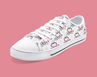 pink penguin vans