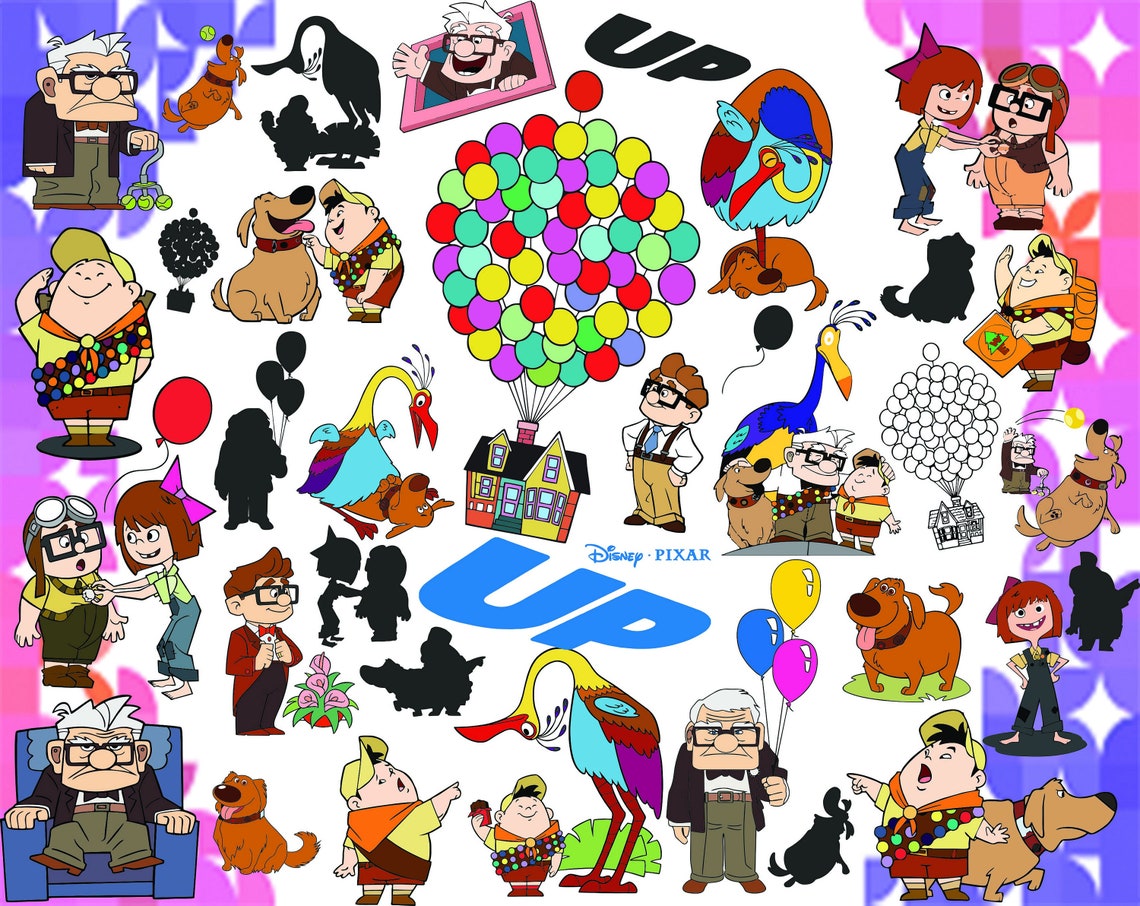 Disney Up svg dxf png Up movie svg Disney Up cricut | Etsy