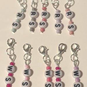 10 Right Side Wrong Side Stitch Markers