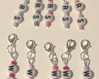 10 Right Side Wrong Side Stitch Markers