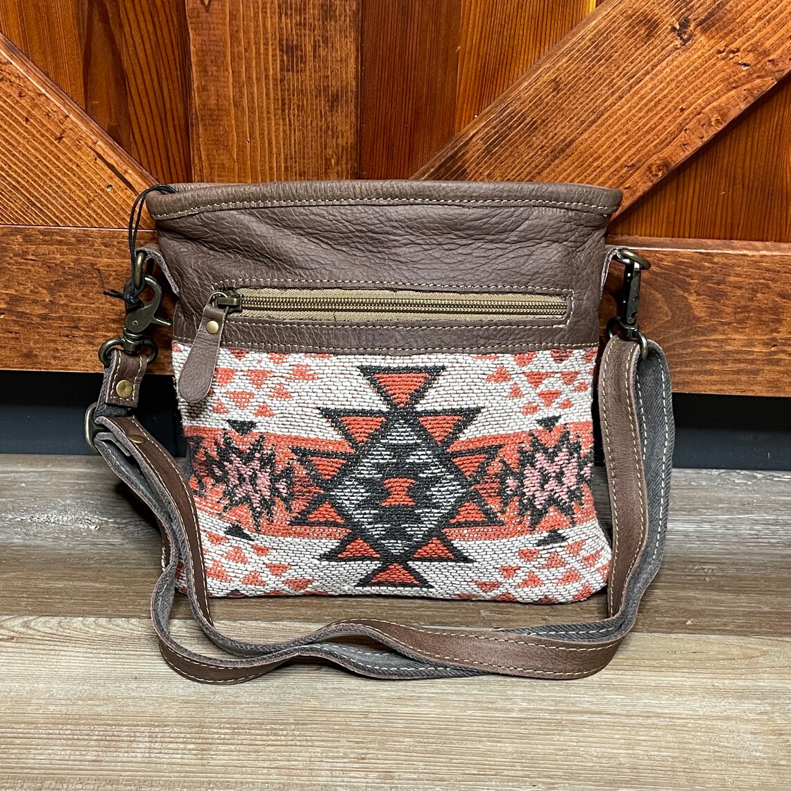 Myra Bag Maya Shoulder Small Crossbody Purse Upcycled Canvas Etsy