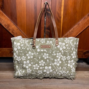 Chalky Weekender Duffel Bag XL Tote Floral bag