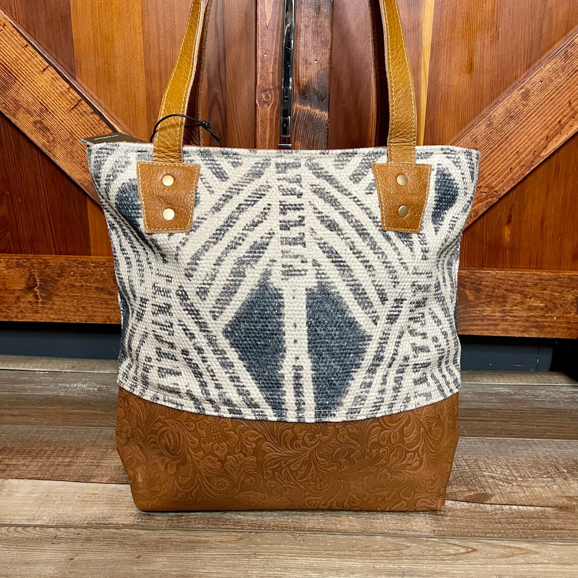 Myra Bag Concealed Carry Purse Tote Mindblowing Upcycled Etsy