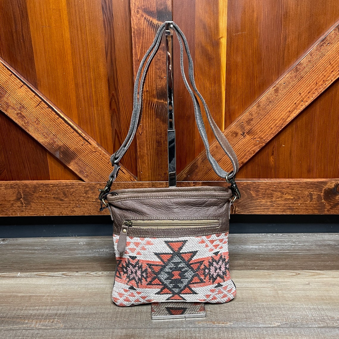 Myra Bag Maya Shoulder Small Crossbody Purse Upcycled Canvas Etsy