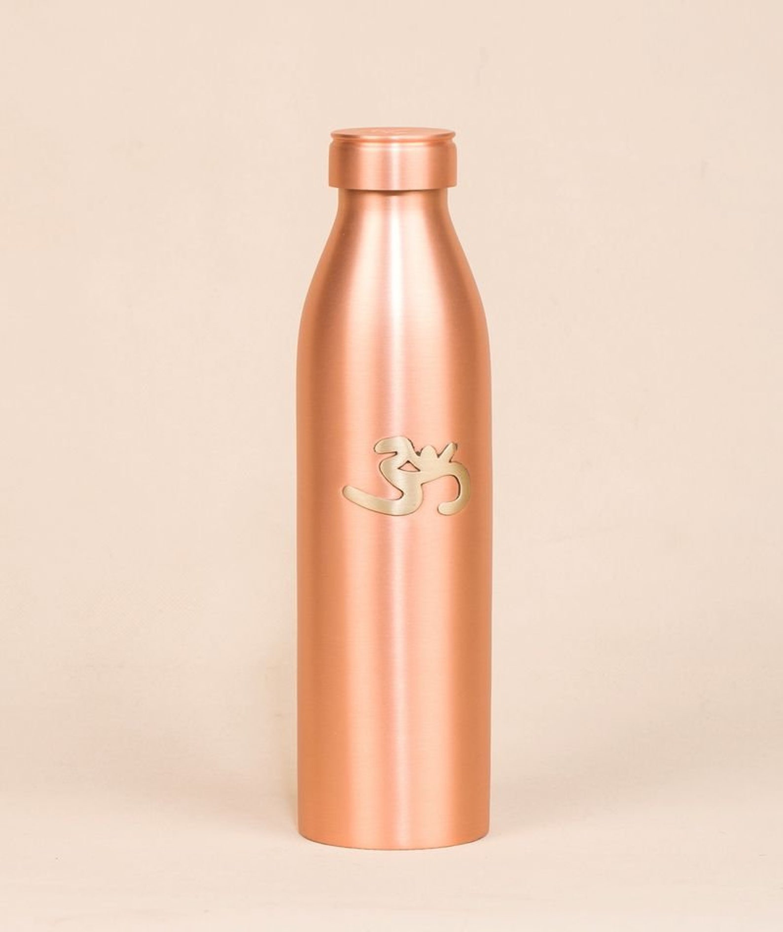 Isha Turmeric & Neem Pure Copper Water Bottle In Matte Finish Etsy