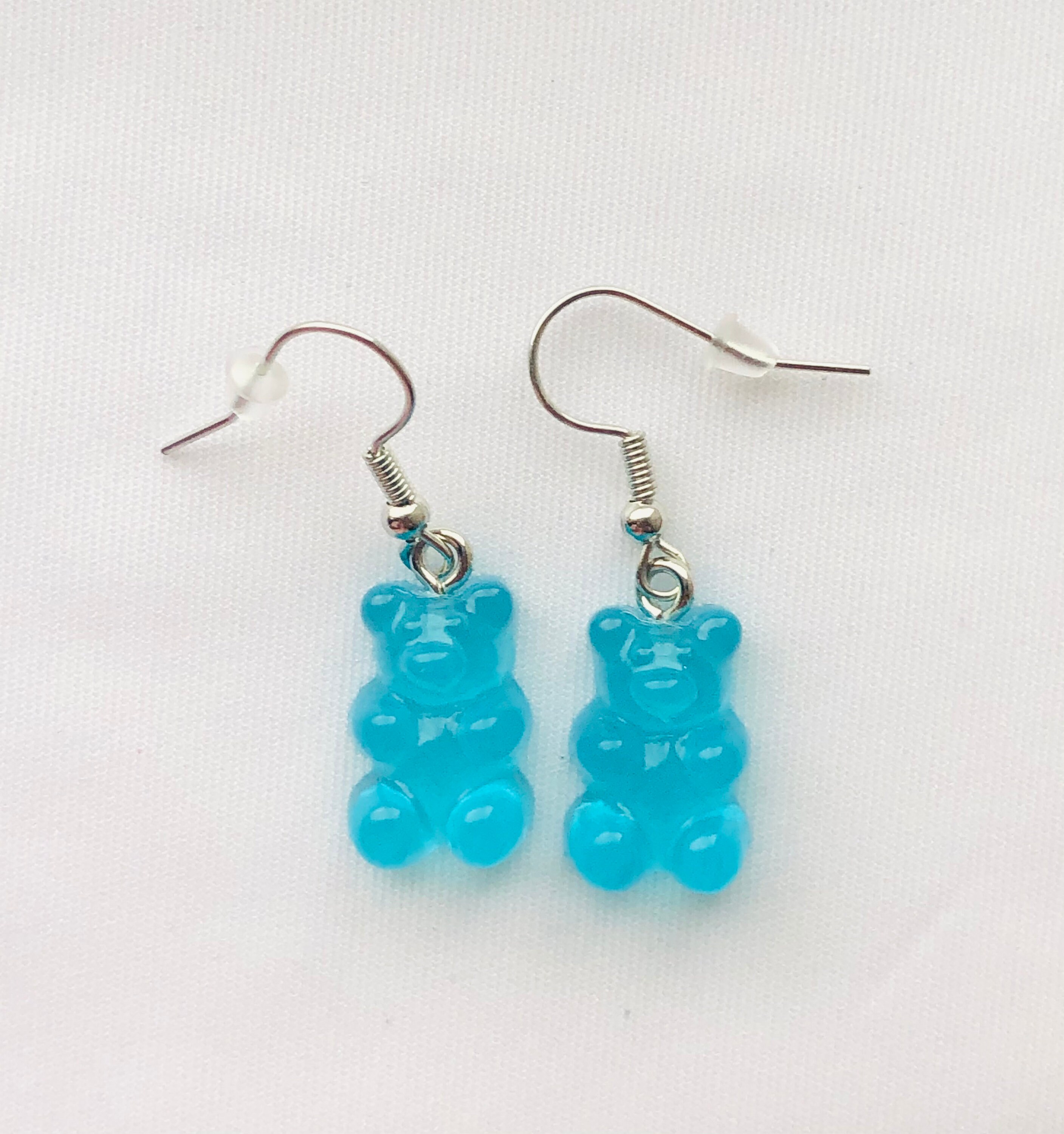 Gummy bear earrings gummy bears earrings colourful Etsy
