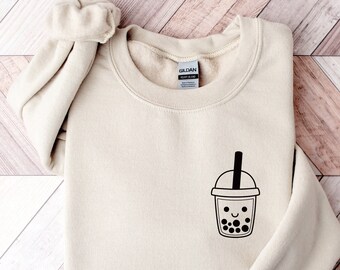 Boba Tea Sweatshirt Bubble Tea 