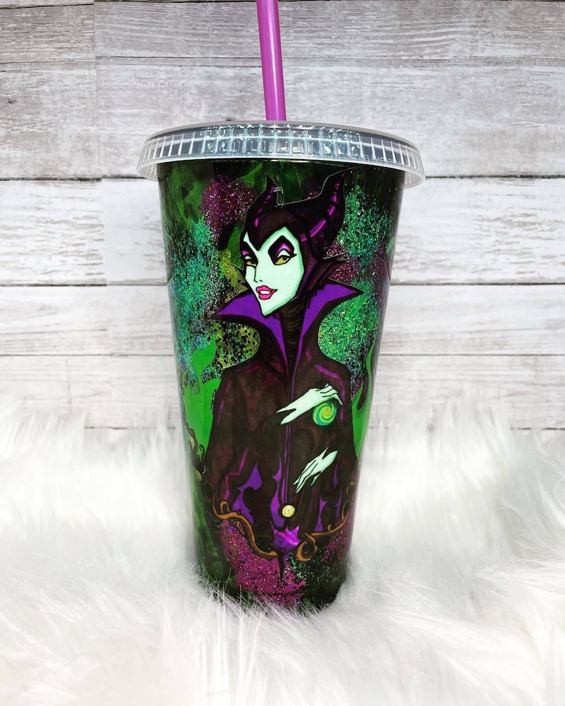 Starbucks Maleficent Cold Cup | Etsy