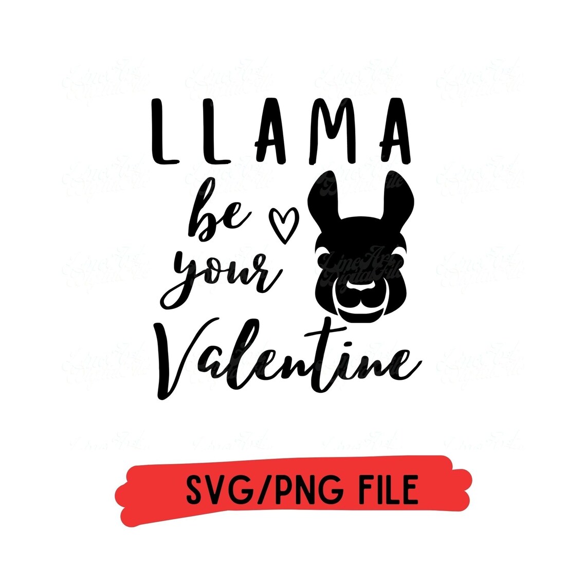 Download Llama be your Valentine SVG Llama Stuffed Animal Valentine ...