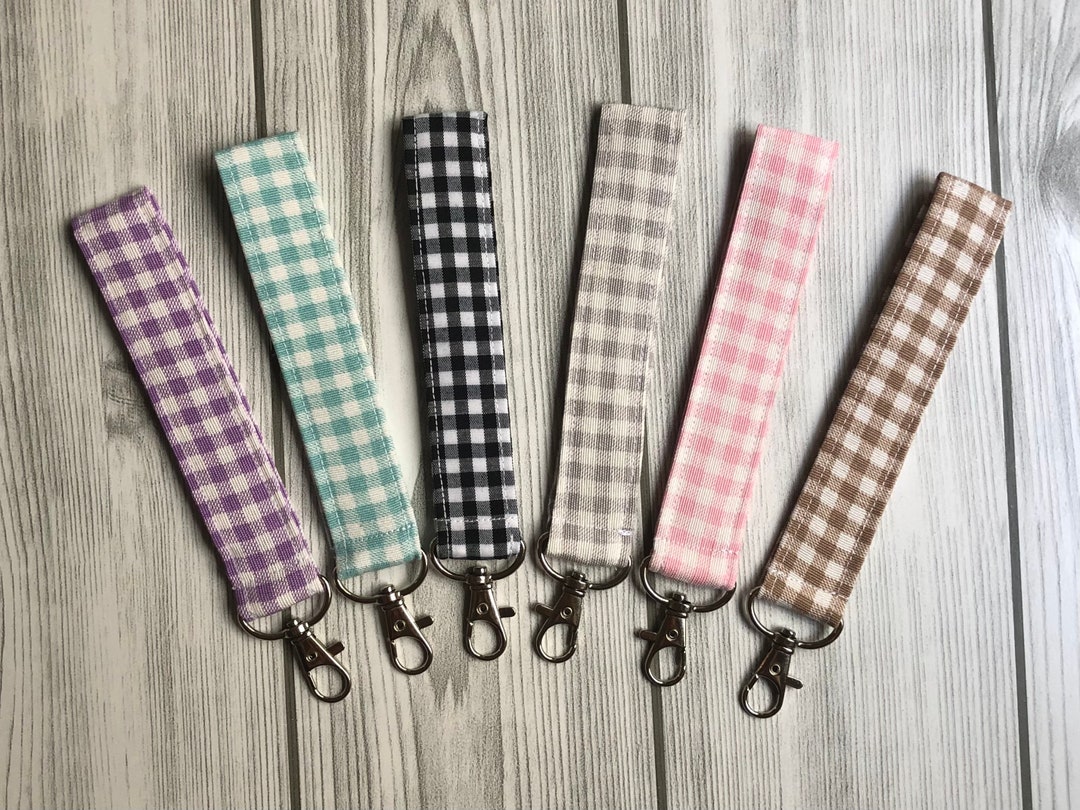 Handmade Keychains / Cloth Keychain / Keychain / Bracelet Etsy