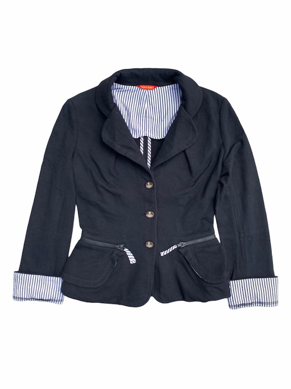 Vivienne Westwood Striped Button Down Blazer
