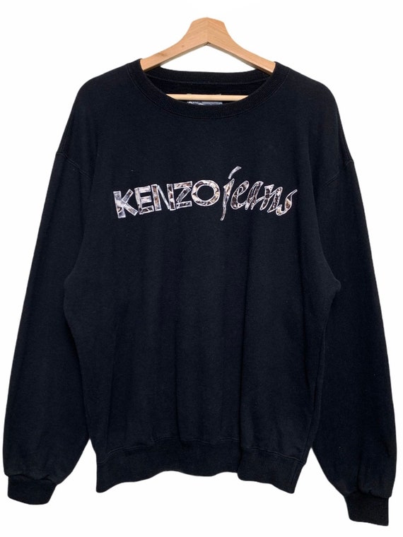 Vintage Kenzo Jeans Embroidered Crewneck