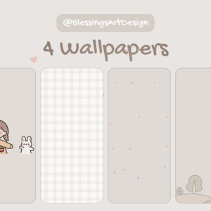 50+ Cute Small Girl | iOS Icons Pack, iPhone Theme, App Cover, Icons Skin, Home Screen, Doodle, Cute, Mochi, Lo-Fi, Soft, Pastel, Chibi