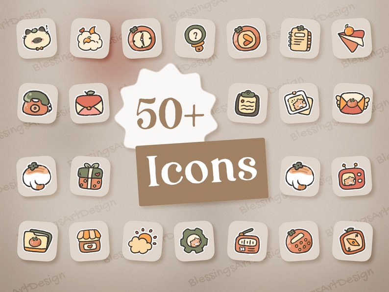 Cat Icon Ios Lucky Meow Cat | Ios Icons Pack, iPhone Theme, App Cover, Icons Skin ...
