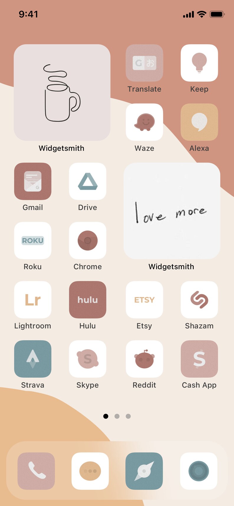 Aesthetic Noise Style I Pastel Neutral Ios14 Aesthetic Home Screen I Neutral Beige Ios 14 App Icons I Autumn Boho Icon Theme Pack Decals Skins Electronics Accessories Stokfella Com