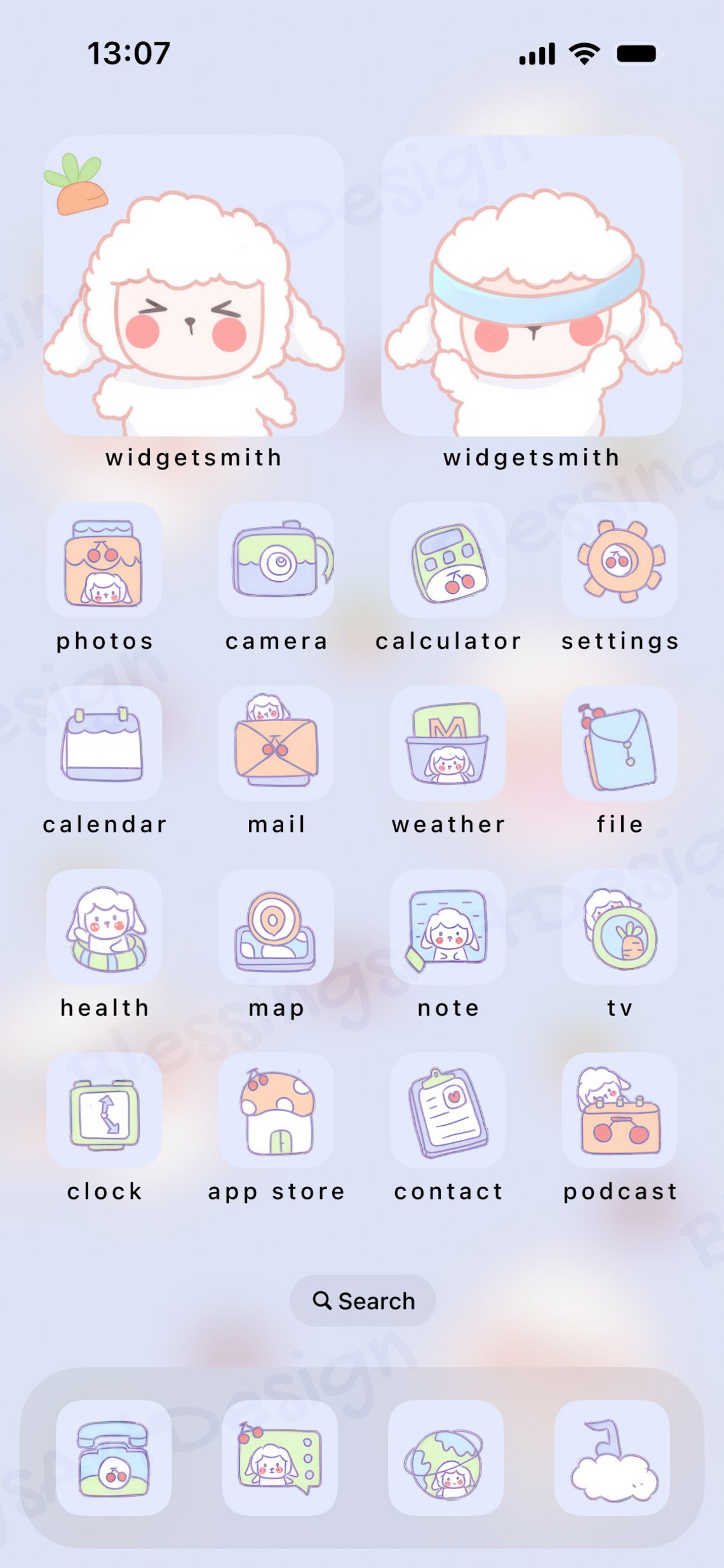 Bleating Sheep | Ios Icons Pack Bundle, iPhone Theme, App Covers, Icons ...