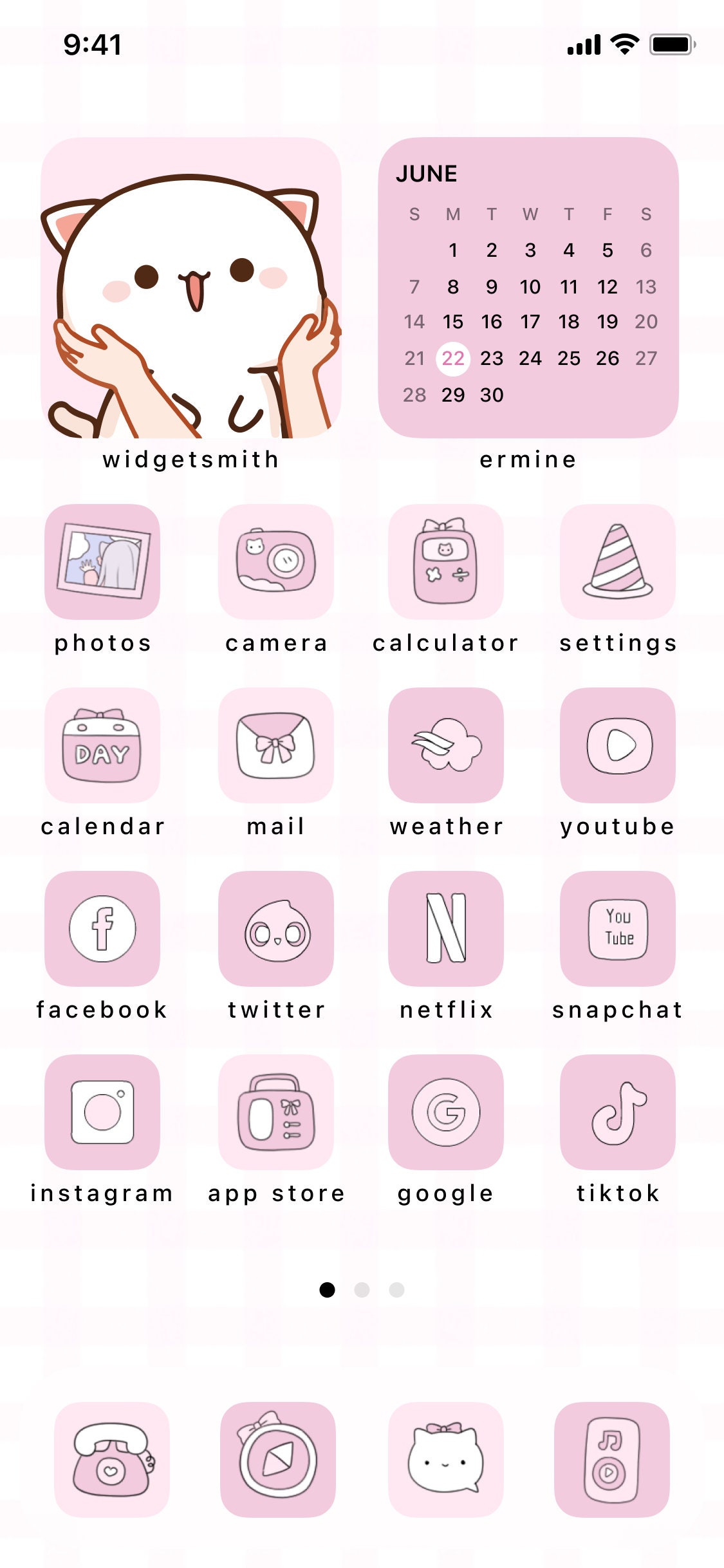 Cute Cats App Icons Pack Phone Theme Cute Wallpapers Ios 