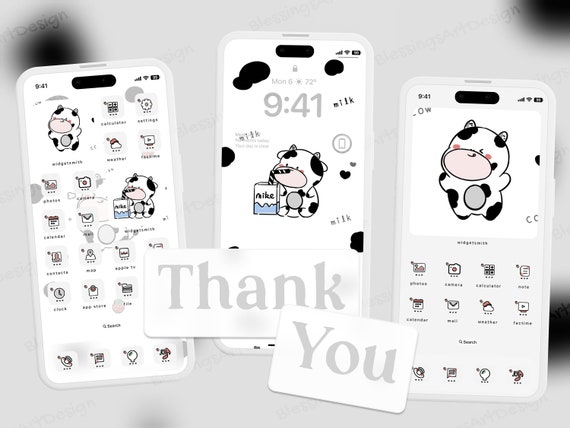 90 Pink Kitty Ios Icons Pack iPhone Theme App Cover Icons Skin Home Screen  Doodle Cute Mochi Lo-fi Soft Pastel Anime Cat 