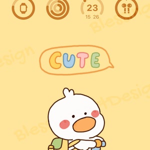 Little Duck | Ios Icons Pack Bundle, iPhone Theme, App Covers, Icons ...