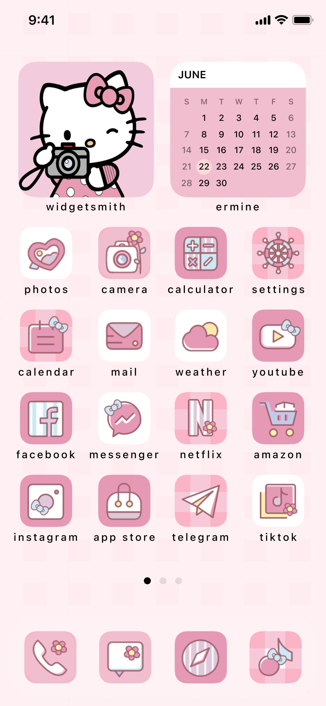 90 Pink Kitty Cat Ios Icons Pack iPhone Theme App Cover -  Israel