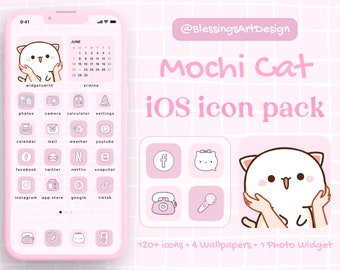 Pink Kitty iPhone iOS14+ App Icon Theme – Modish Culture