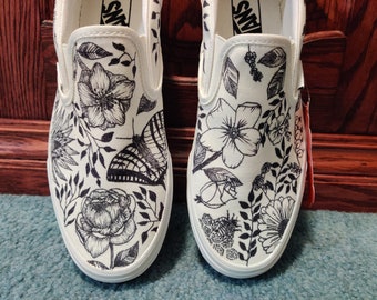 etsy vans custom