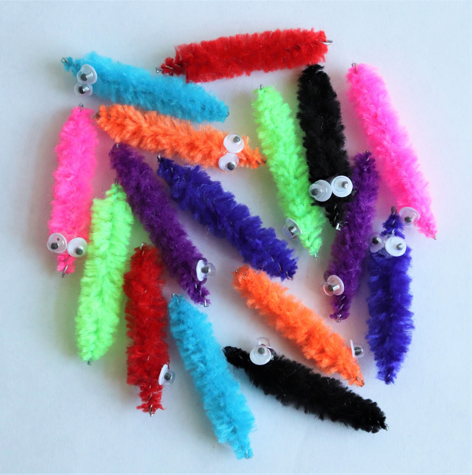 Miniature Handmade worm on a String for Littlest Etsy