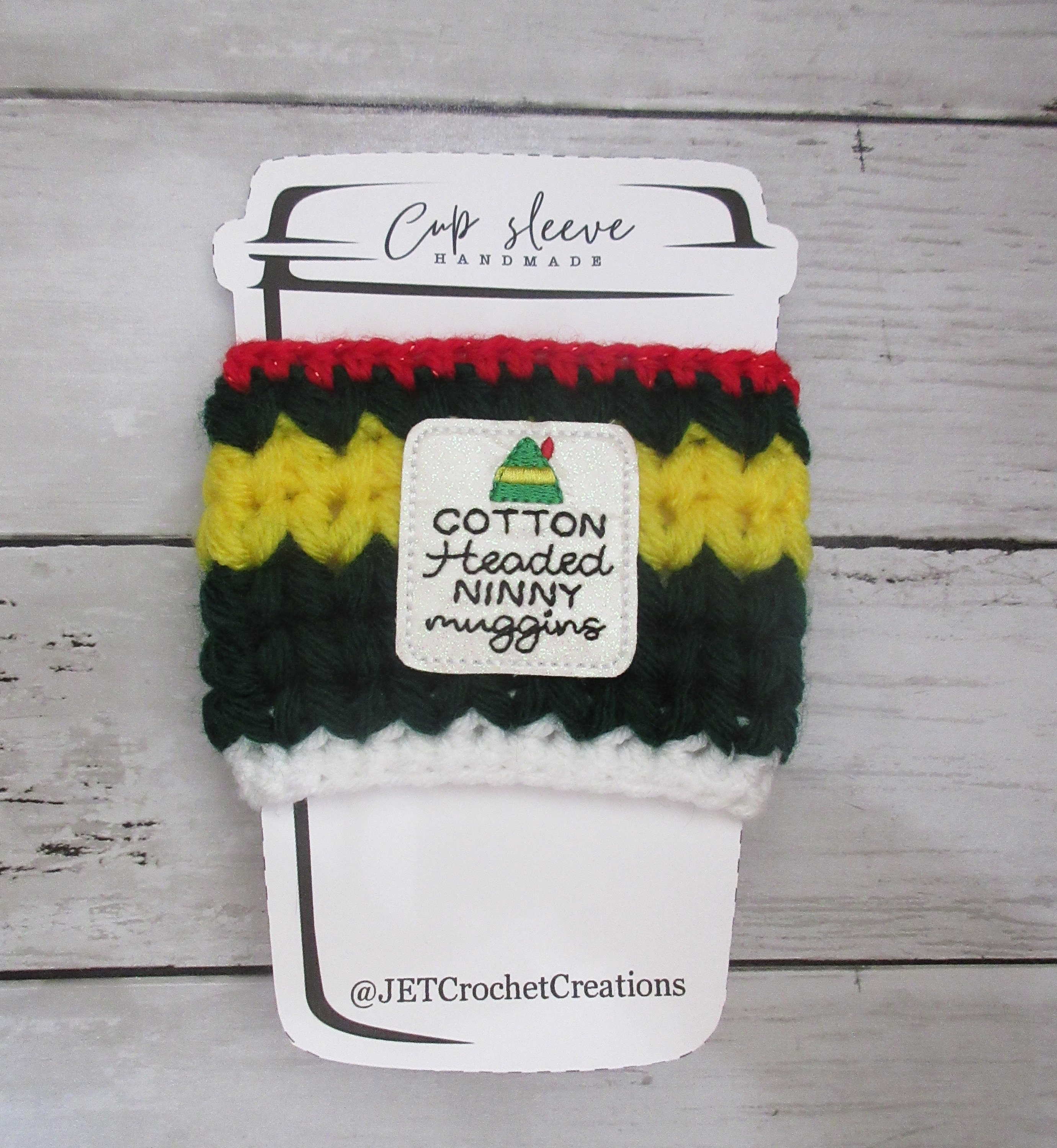 Christmas Cup Cozy, Cup Sleeve, Coffee Sleeve, Tea Sleeve, Holiday