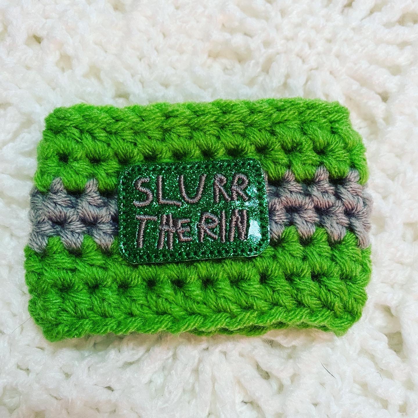 Wizard House Wine Cozy, Cup sleeve, Wine Sleeve - Thumbnail 4
