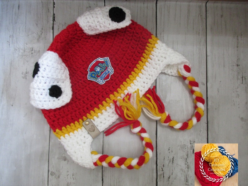 Paw Patrol Crochet Hat | Etsy Canada