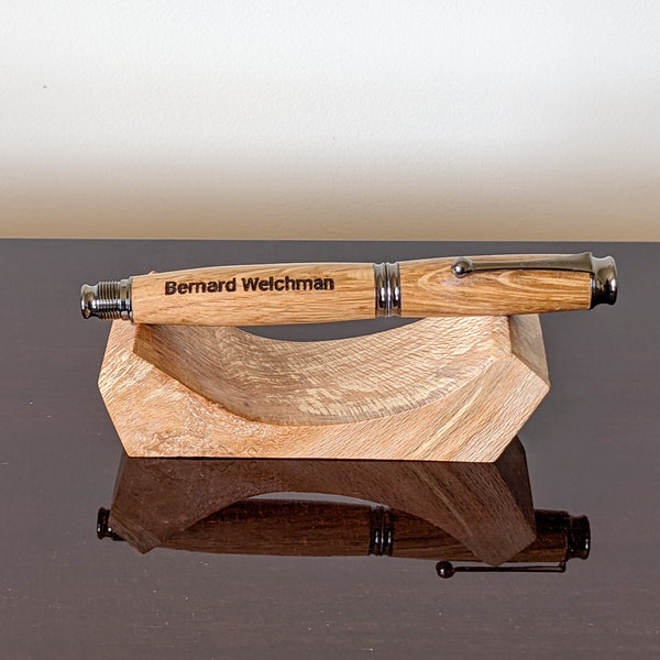 Personalised Fountain Pen Made Just For You From Recycled or Sustainable Timber. Ideal Gift for Retirement, Anniversary, Birthday, Christmas