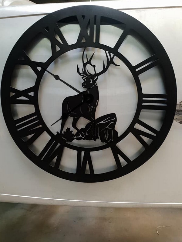 Décoration, Horloge Cerf, Wall Art | France