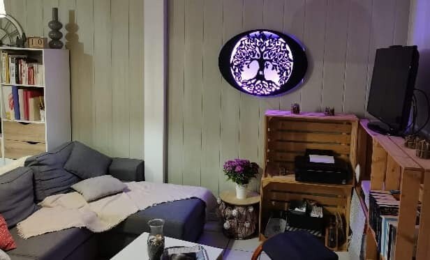 Décoration Arbre de Vie, Leds, Wall Art | Made in France