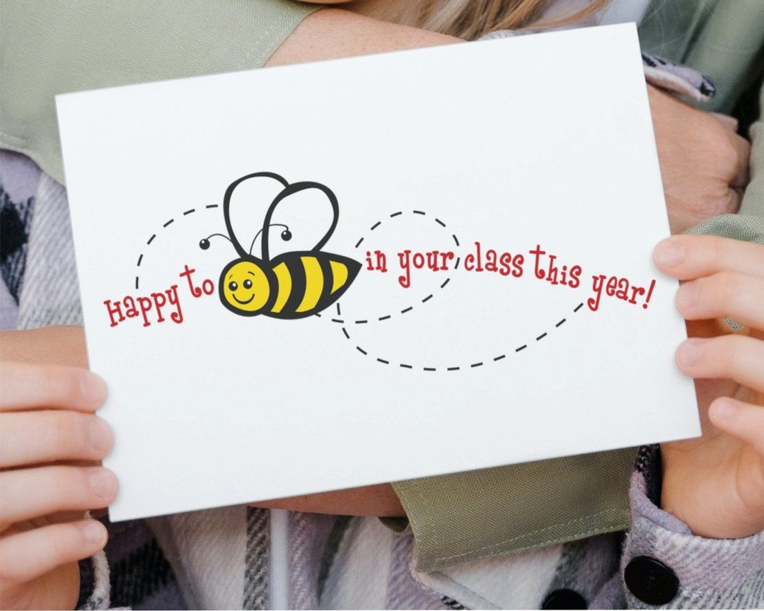 Back to School Card Teacher, Digital Back to School Card, Printable ...