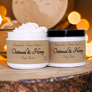 Oatmeal & Honey Body Butter